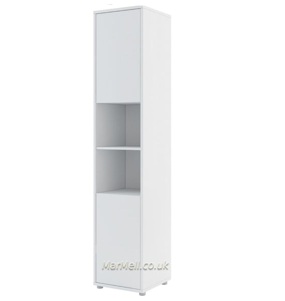 Tall Storage Cabinet cupboard with shelves push to open door for Vertical Wall Bed fold-down bed marmell