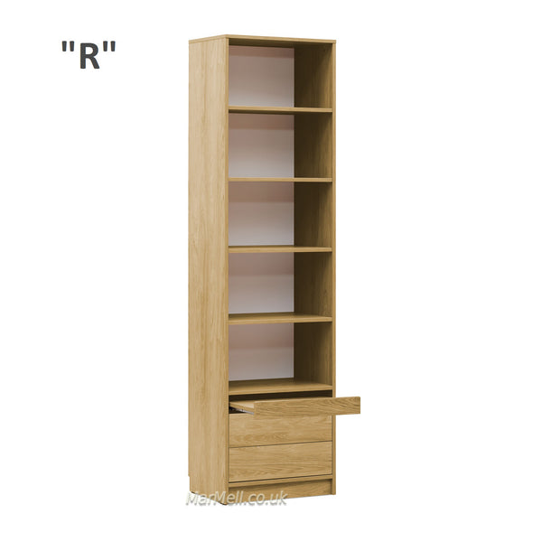 oak cabinet with shelves for wall beds dimensions