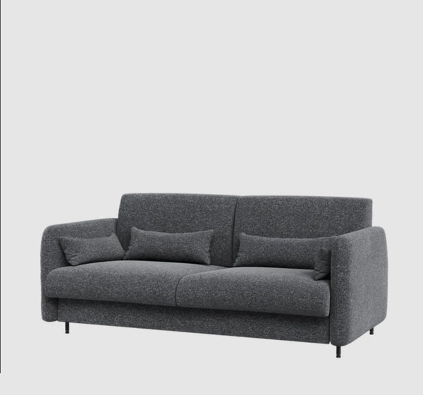 sofa, upholstered sofa, sofa for wall bed, graphite, marmell furniture