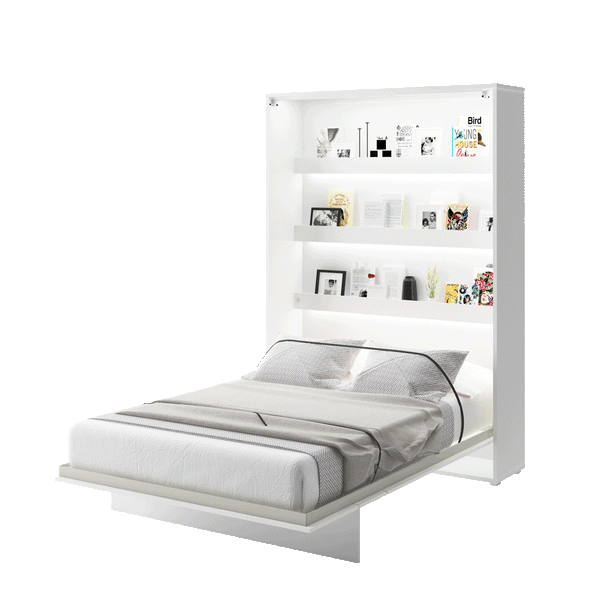 vertical double bed