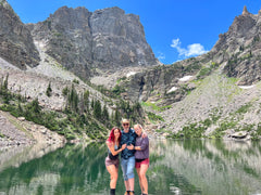 Coach Garey in the Rocky Mountains