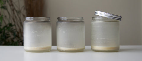 MIZU Clean Empty Candle Jars 