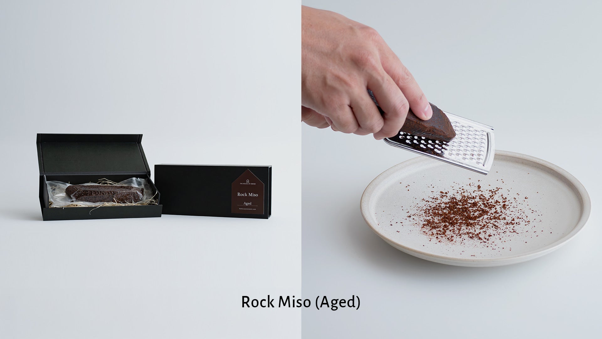 4. Rock miso in the box and grinding down