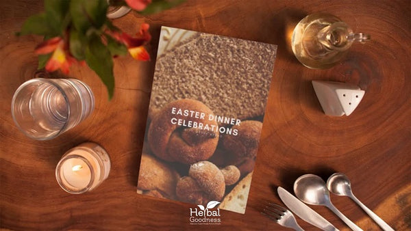 Easter Dinner Celebrations With Greek Bread eBook | Herbal Goodness