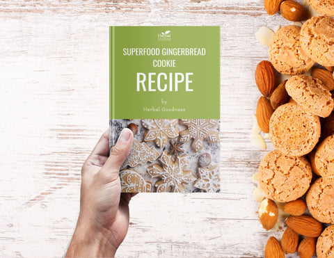Superfood Gingerbread Cookie Recipe e-book