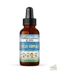 Kids Plant-Based Herbal Wellness Liquid Extracts - 1oz Focus, Calm, Sleep, Tummy, Immune - Herbal Goodness