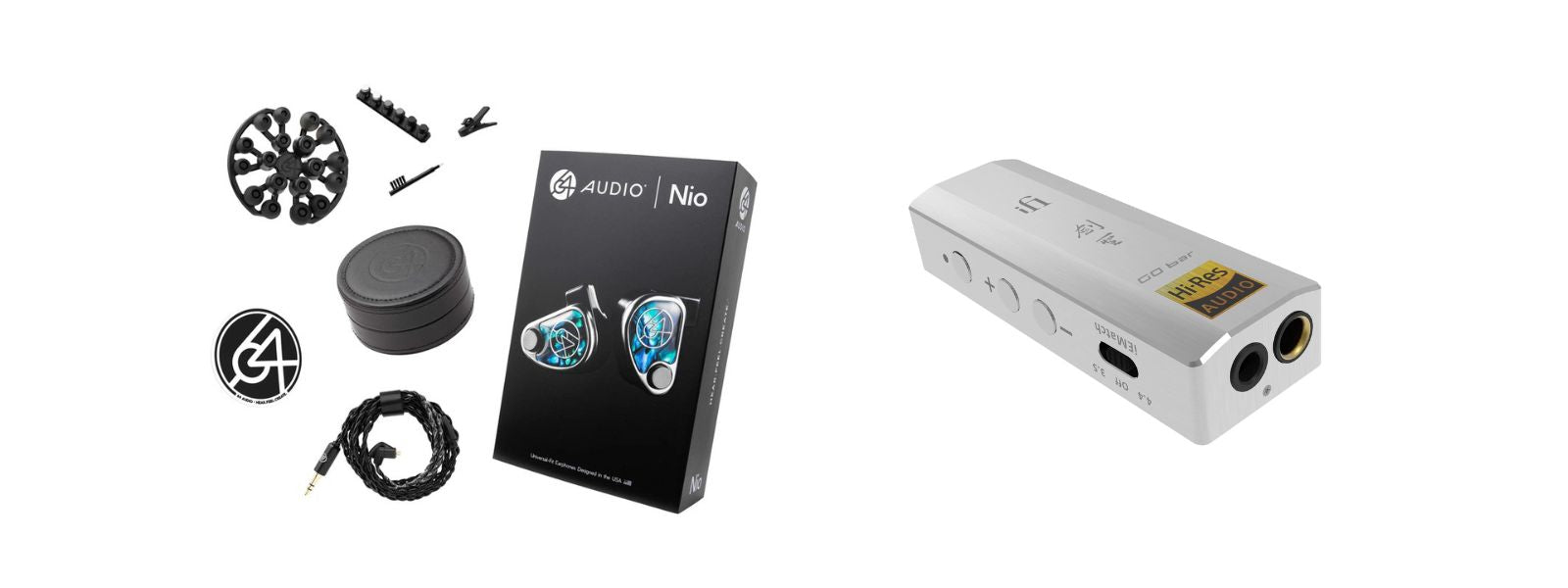 64 audio nio box accessories with ifi go bar kensei