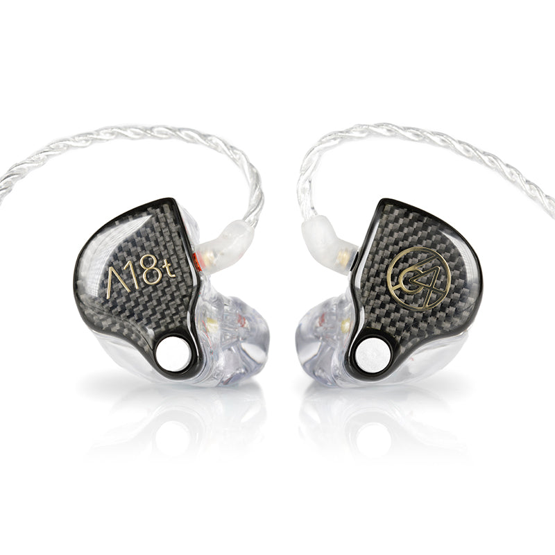 64 audio a18t IEM front view with cables