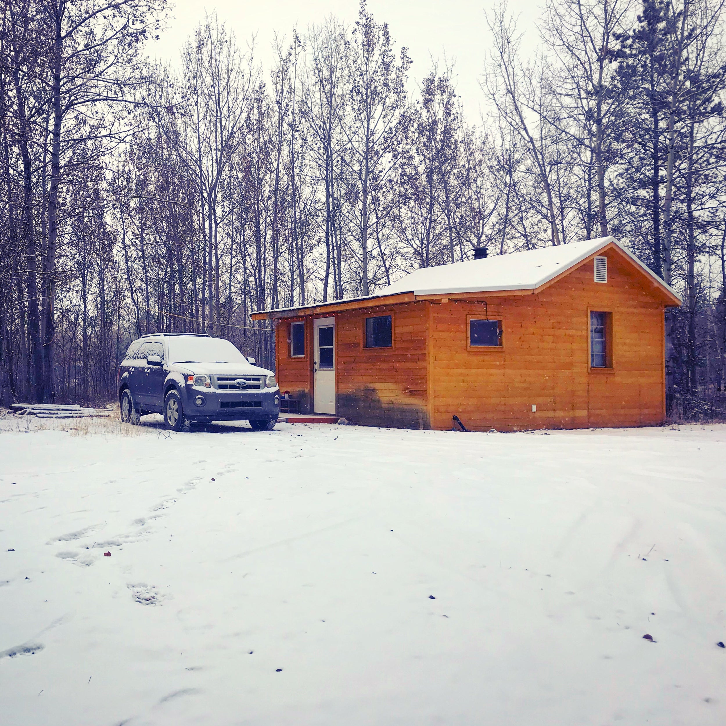 Gurdeep's old cabin in the Yukon