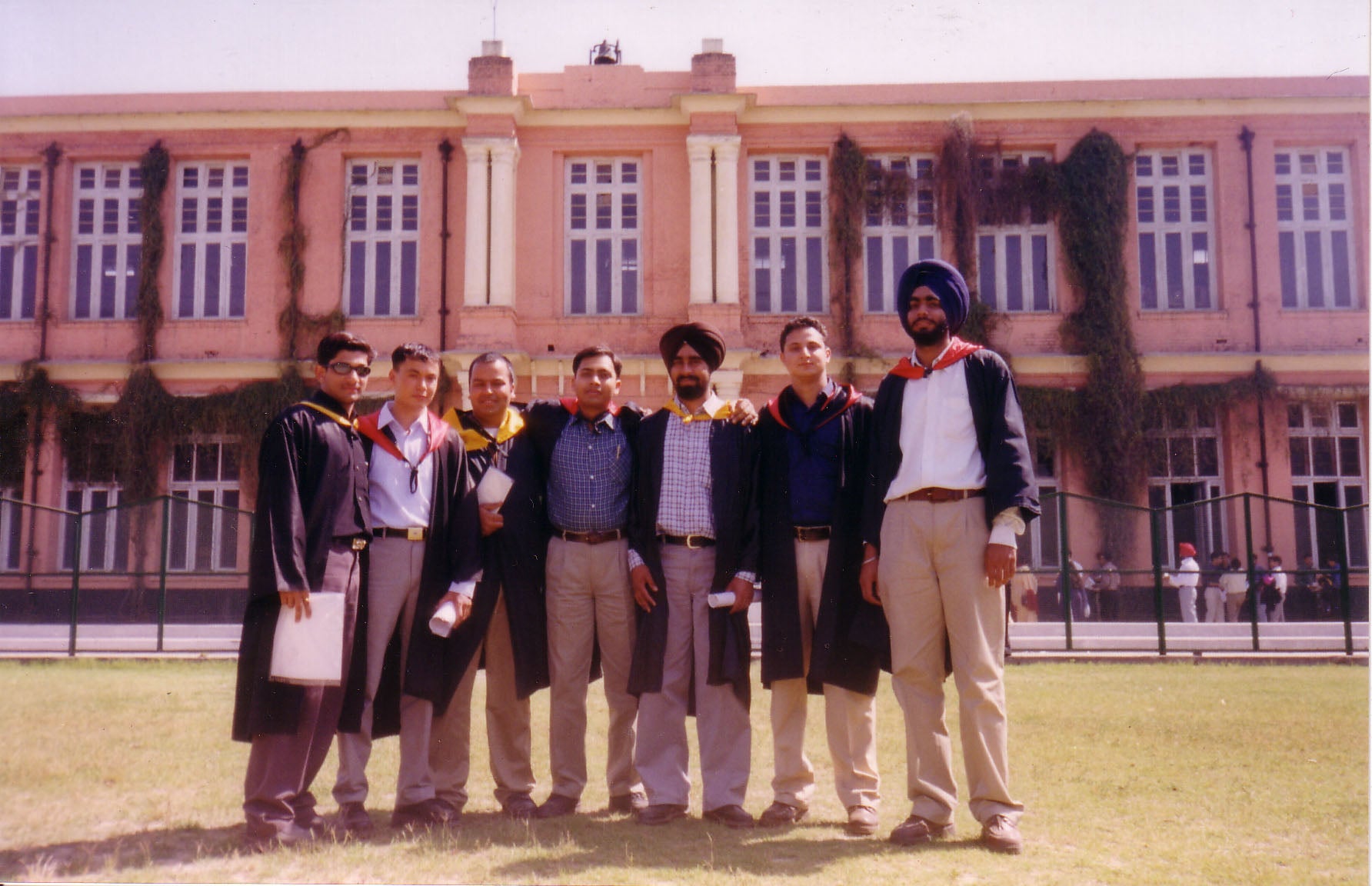 About 20 year old Gurdeep during graduation ceremony at Government College, Ludhiana, Punjab