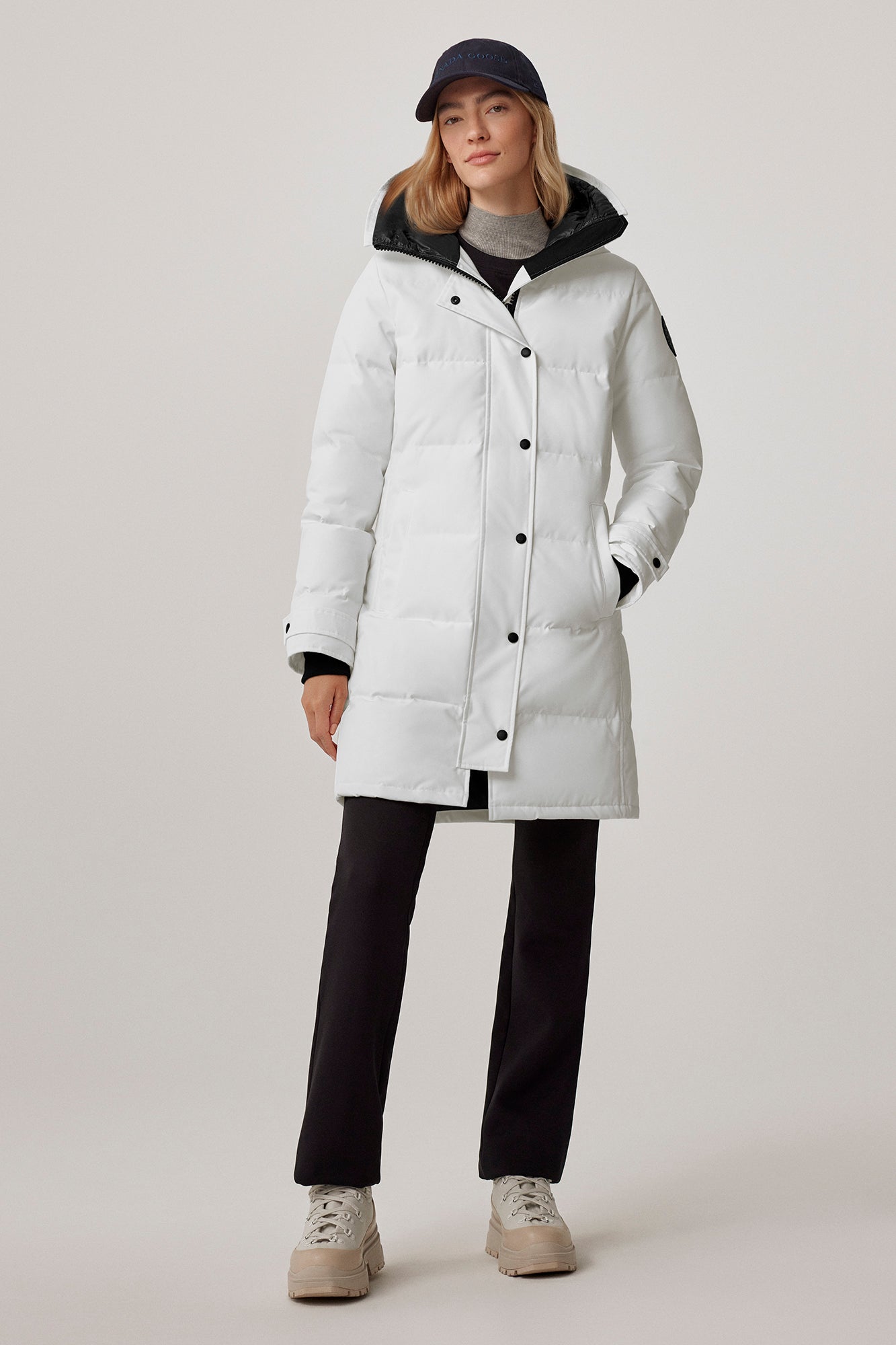 Grey canada store goose coat womens