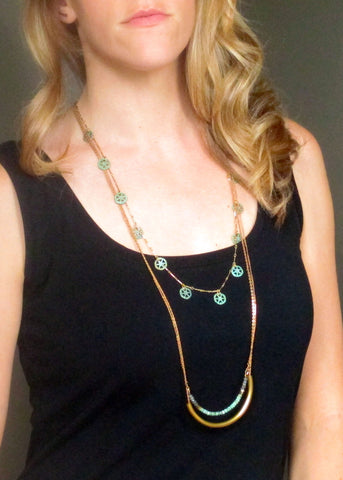 Five tips for layering necklaces like a pro  Must-learn tips on how t –  Azuro Republic