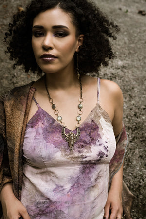 Cicada Luna Necklace - Bliss by Cori Boutique 