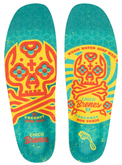 Image of CUSH IMPACT 6MM Mid-High Arch | Chico Brenes Skull Wax Insoles