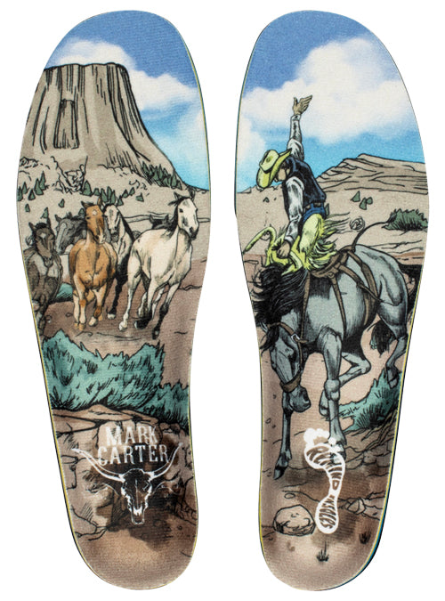 Image of MEDIC IMPACT 6MM Mid-High Arch | Mark Carter Wild Mustang Insoles