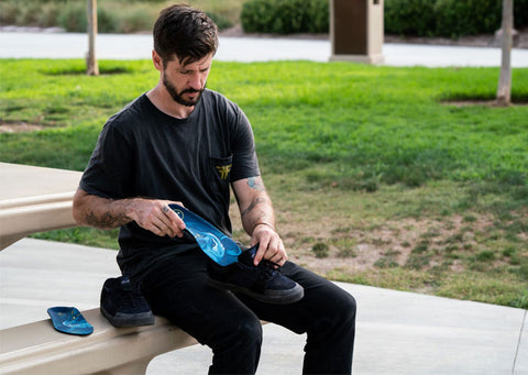 Chris Cole rides in Remind Insoles Medic model