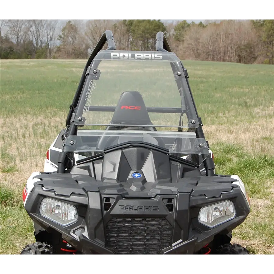 Trail Armor Polaris Sportsman ACE 325, 500, 570, 570 SP, 900, 900 XC CoolFlo Windshield with Fast Clamps DoT Approved Rated AS4