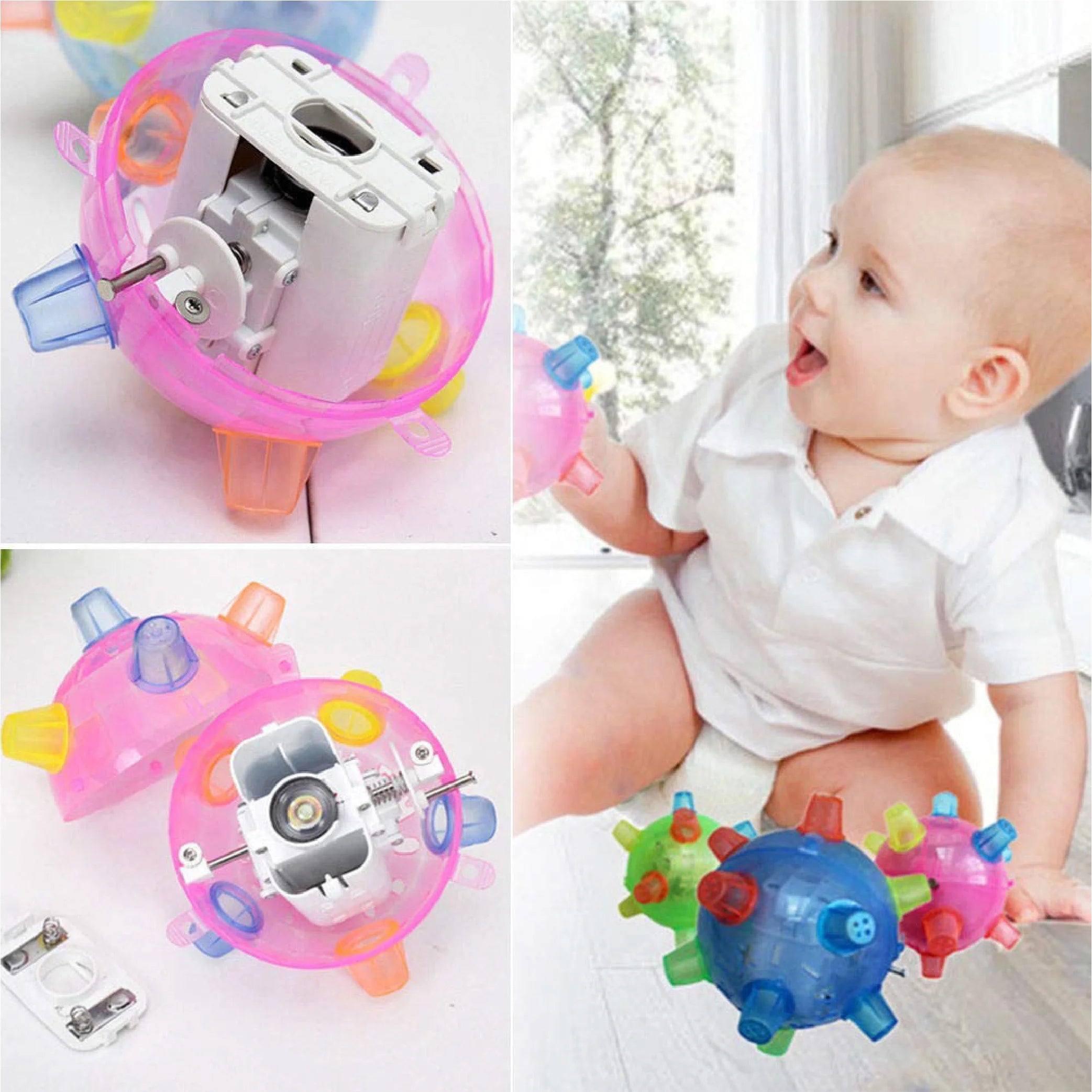SMART TOYS Vibration Flashing Dancing Ball