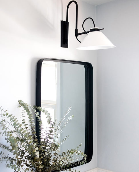 Black Large Wall Mirror