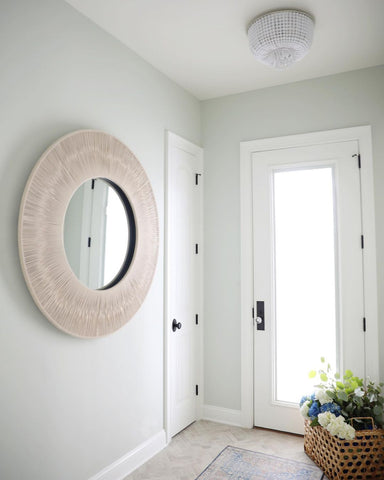 Uttermost Sailor's Knot Round Wall Mirror
