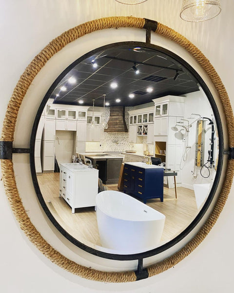 Uttermost Melville Round Wall Mirror