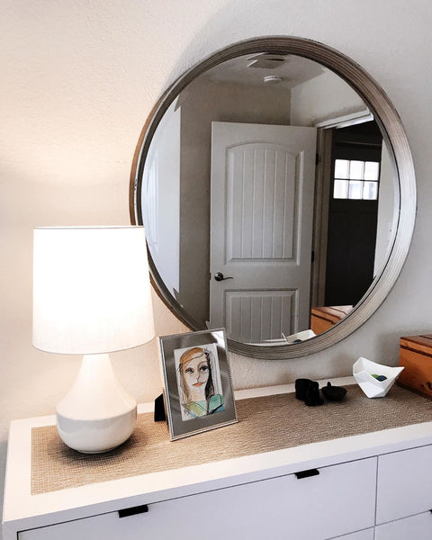 Uttermost Serenza Round Wall Mirror