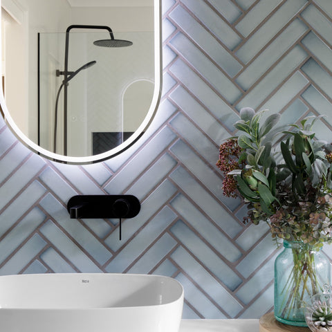 Gatsby Oval Frameless Frontlit LED Bathroom Mirror