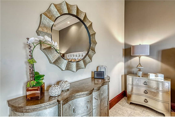 Uttermost Gotham Round Wall Mirror