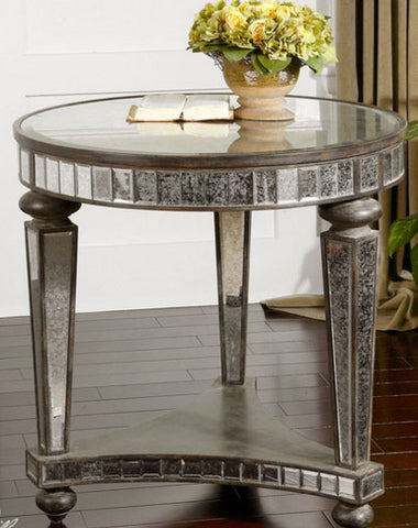 Sinley Mirror Side Table