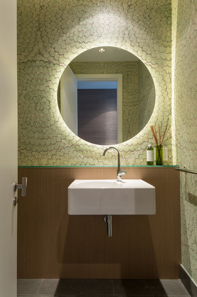 Twilight Round Bathroom Mirror