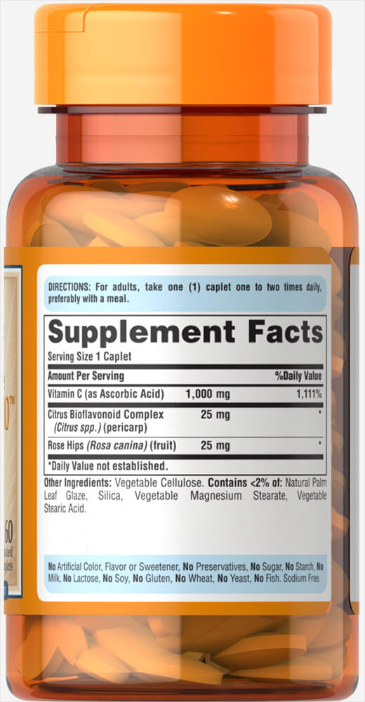 Puritan S Pride Vitamin C 1000 Mg With Rose Hips Timed Release 1000 Mg Puritan S Pride Singapore