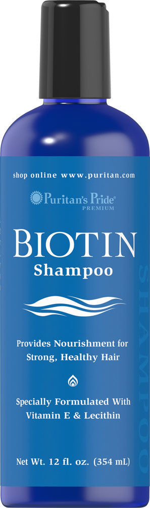 Puritan's Pride Biotin Shampoo 12 oz Shampoo / Item #051855