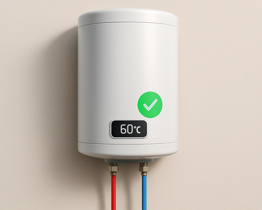 chauffe eau à 60 degrés