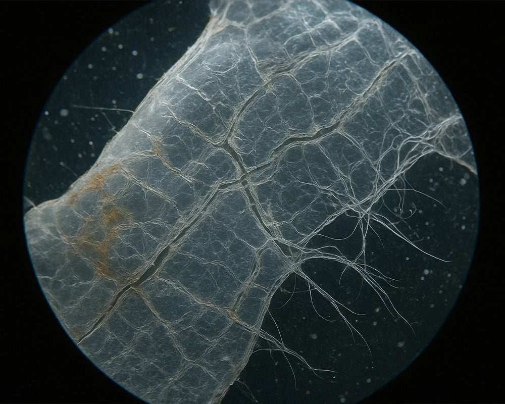 vue microscopique plastique