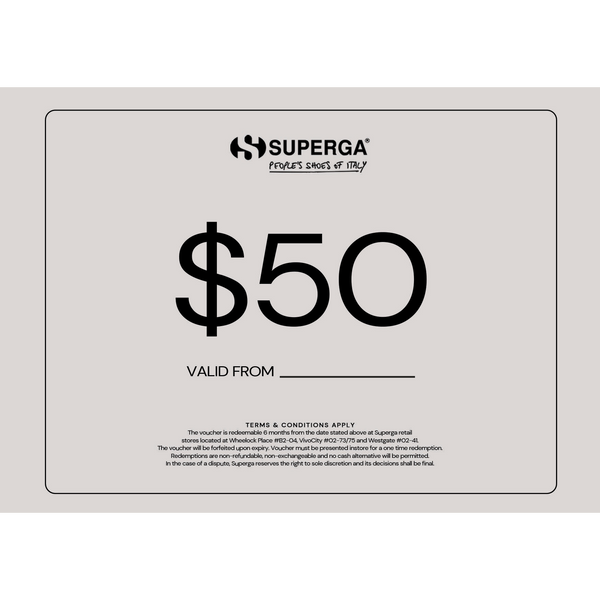 Superga $50 Gift Voucher – Superga 