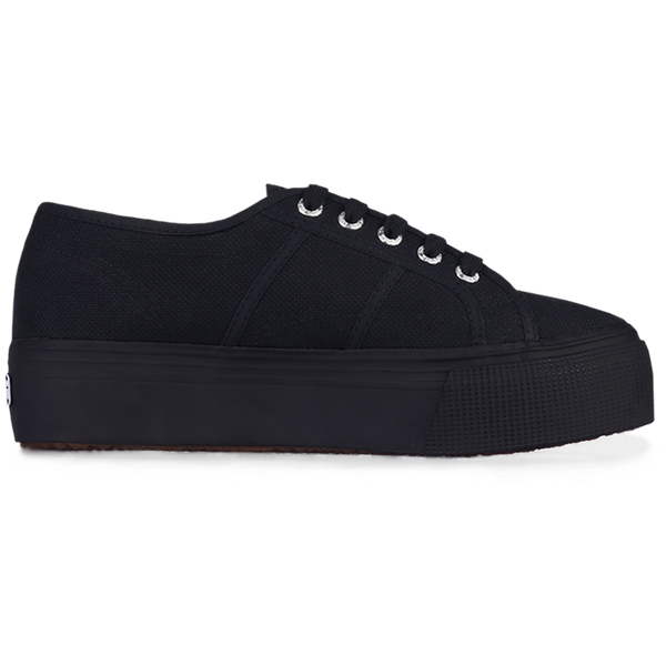 black superga platform