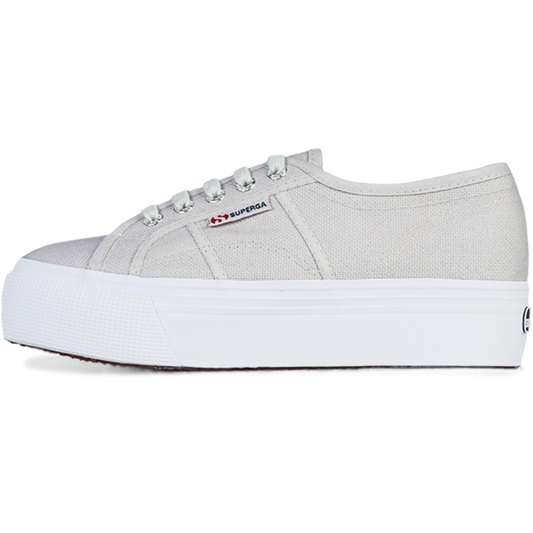 superga 279 espadrille flatform sneakers in white