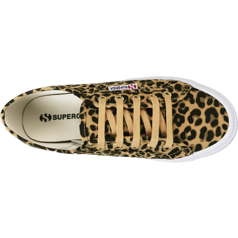 superga leopard print shoes