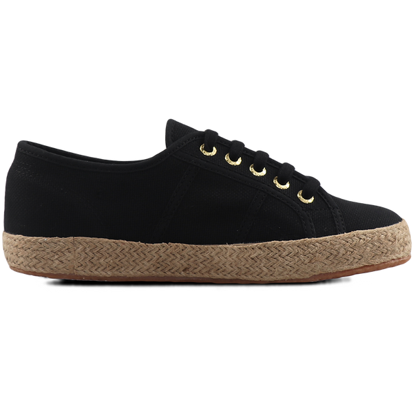 superga black espadrilles