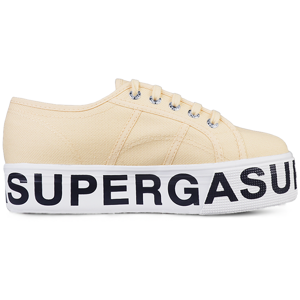 superga platform beige