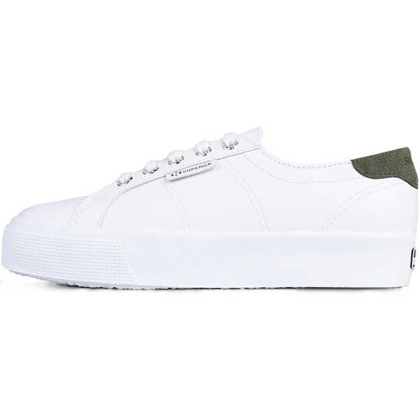 superga nappa leather white