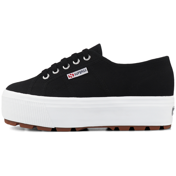 superga platform slip on