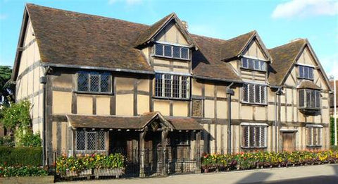 William Shakespeares birthplace, Stratford-upon-Avon.