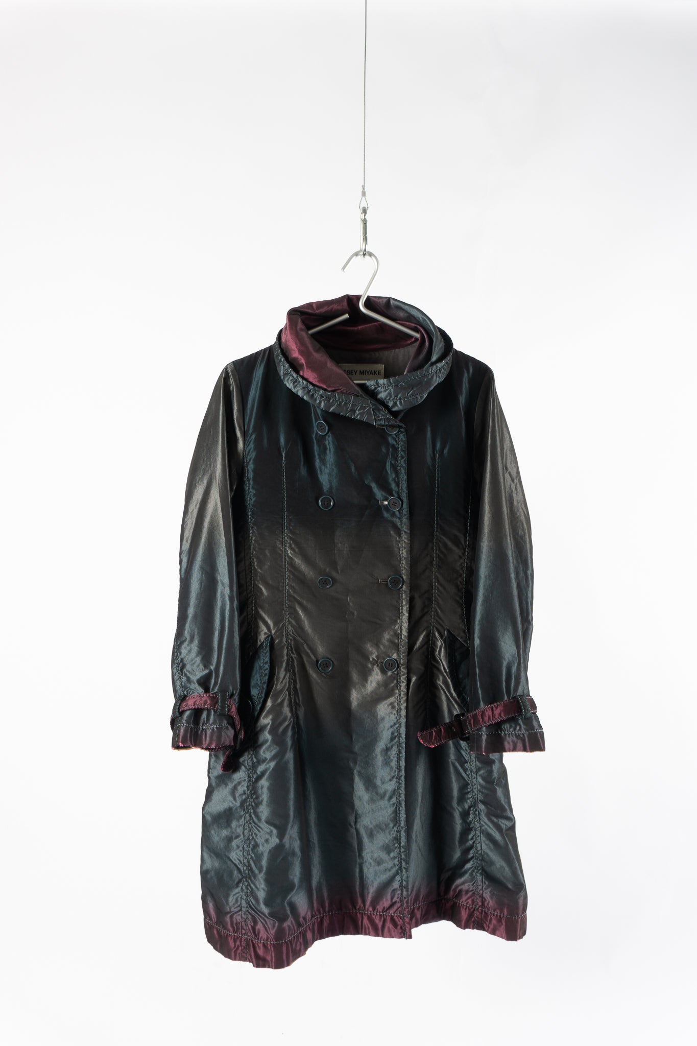 image of ISSEY MIYAKE F/W 2009 GRADIENT LONG JACKET (S/M)