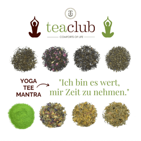 TeaClub Yoga Tee