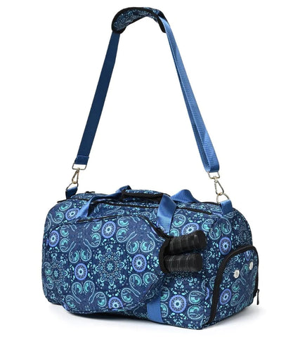womens pickleball duffle bag with shoulder strap