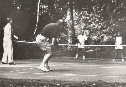 Old Pickleball Court Playing