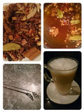 Winter Cocoa infusion collage