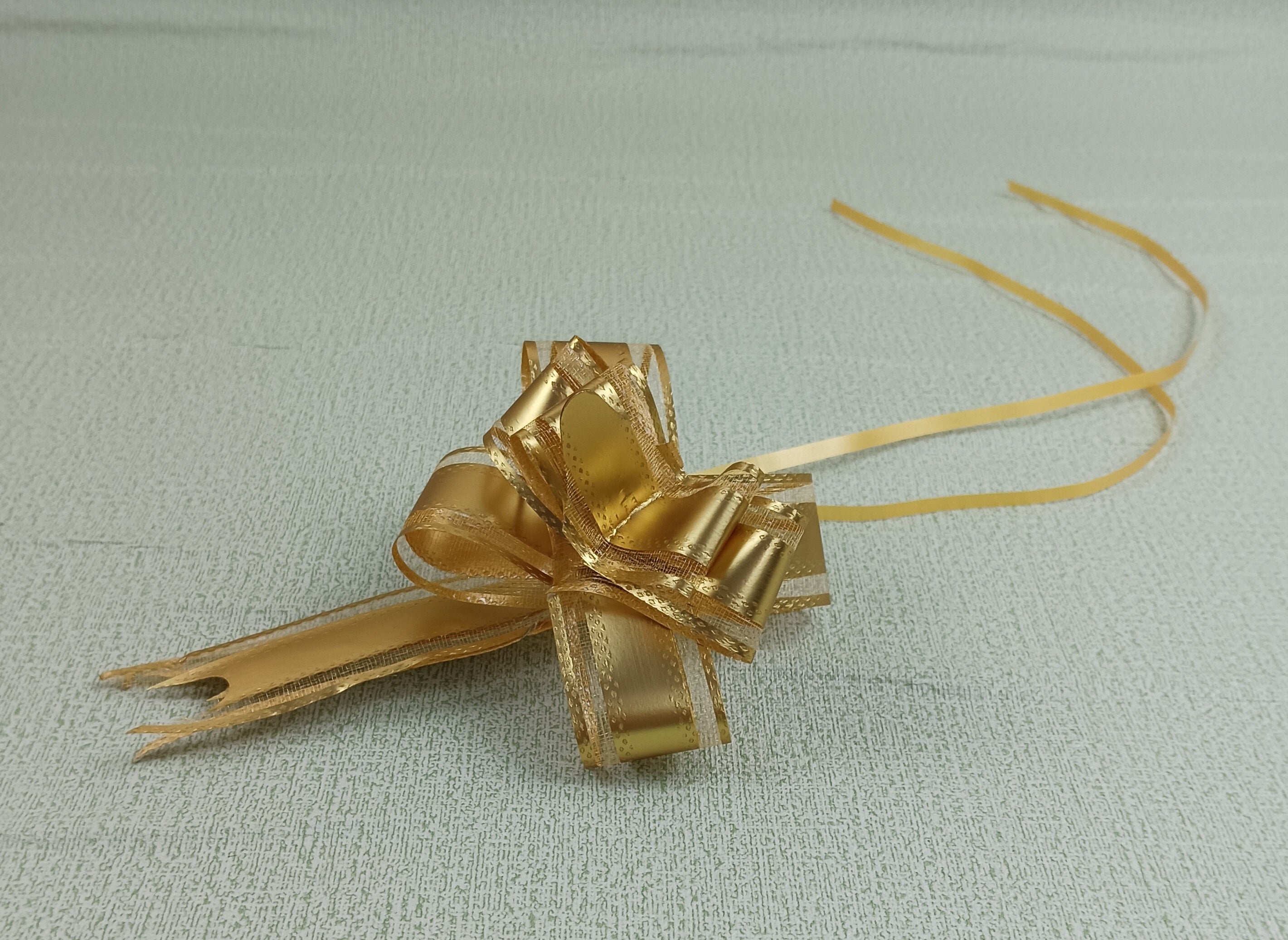 ALOHOVME Textile bows for gift wrapping wedding flower bow gift wrapping wedding supplies wedding wedding car decoration ribbon ribbon simulation flower pulling