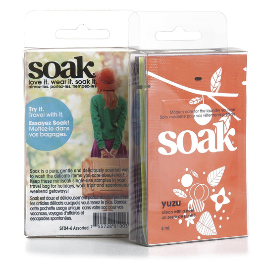 Soak - Eco Wash Bag Gift Set Slim Scentless